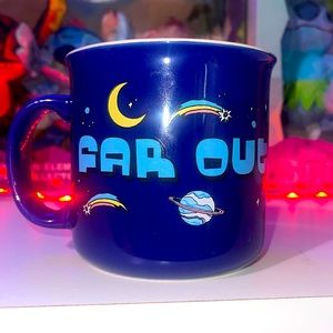 Stitch Disney Surfing Mug Far Out, NWOT